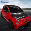 For Abarth 595 695 2012-2024 For Fiat 500 2008-2024 LHD RHD Car Front Bonnet Engine Hood Carbon Fiber Pattern TPU PPF Wrap Film