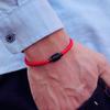 New In Men Rope Cord Bracelet Stainless Steel Braclet Homme Matching Magentic Braslet Pulseras Hombre Boyfriend Gift Accessories