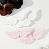 Angel Wing Hair Clip for Female Girl Plush Hairclip 2000s Anime Hair Barrettes Side Clip Daily Wear Side Pin Hair Decors