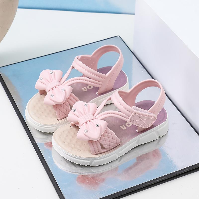 

Cute Sandal Girl Soft Bottom Anti-Slip Beach School Shoes 35 фіолетовий