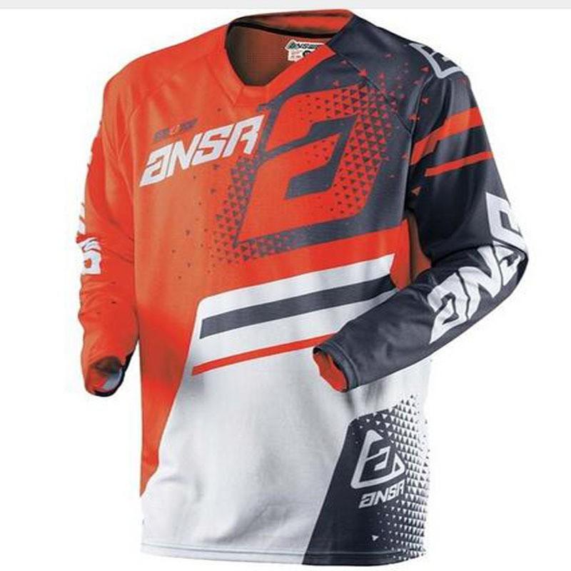 Langarm Radtrikot Mountainbike BMX DH MX Fahren Wintergebrauch Unisex