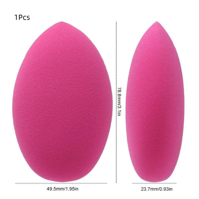 

Detailed Makeup Sponge Face Blenders For Powder Cream Foundation Cosmetic Tools Shaped Contour Concealer Brightening as the picture