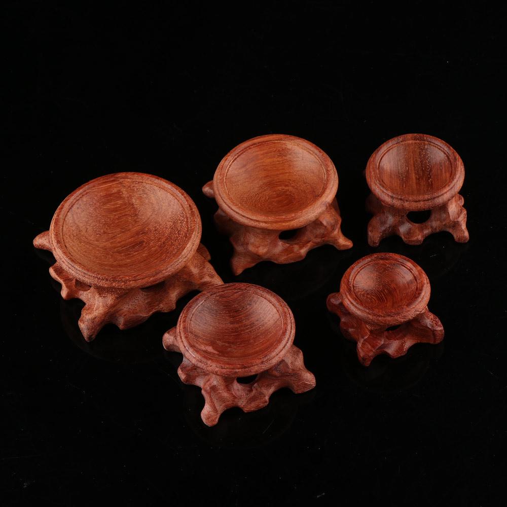 Wood Display Stand Base Durable Acid Branch Globe Stone Crystal Ball Holder For Crystal Ball Sphere Home Decor