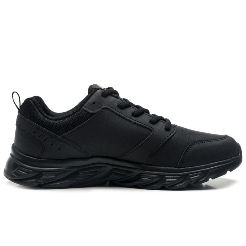 Anta Running Collection Anti-Slip Wear-Resistant Low-Top Running Shoes Men's Black Gold Sneakers 912355581-11
