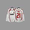 Tricou de fotbal vintage AC Kaka Maldini Ronaldo Ronaldinho tricou tricou de joc antrenament