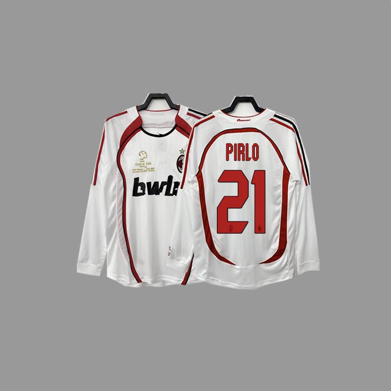 Tricou de fotbal vintage AC Kaka Maldini Ronaldo Ronaldinho tricou tricou de joc antrenament