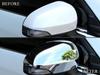 BRIGHTZ Chrome Door Mirror Covers for Corolla Fielder and NZE164G Corolla Fielder 160 11182 ZRE162G, NZE161G, [MIR-SID-035]
