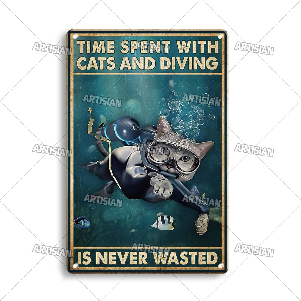 Artisan Halloween Katze Metallschild Salem Sanctuary für heimatlose Katzen Dekorative Blechplatte Wanddeko Garage Bar Pub Club Küche