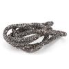 DIY Harz Diamant Kristall Strass Kette Besatz Band für Schmuckherstellung (Grau)