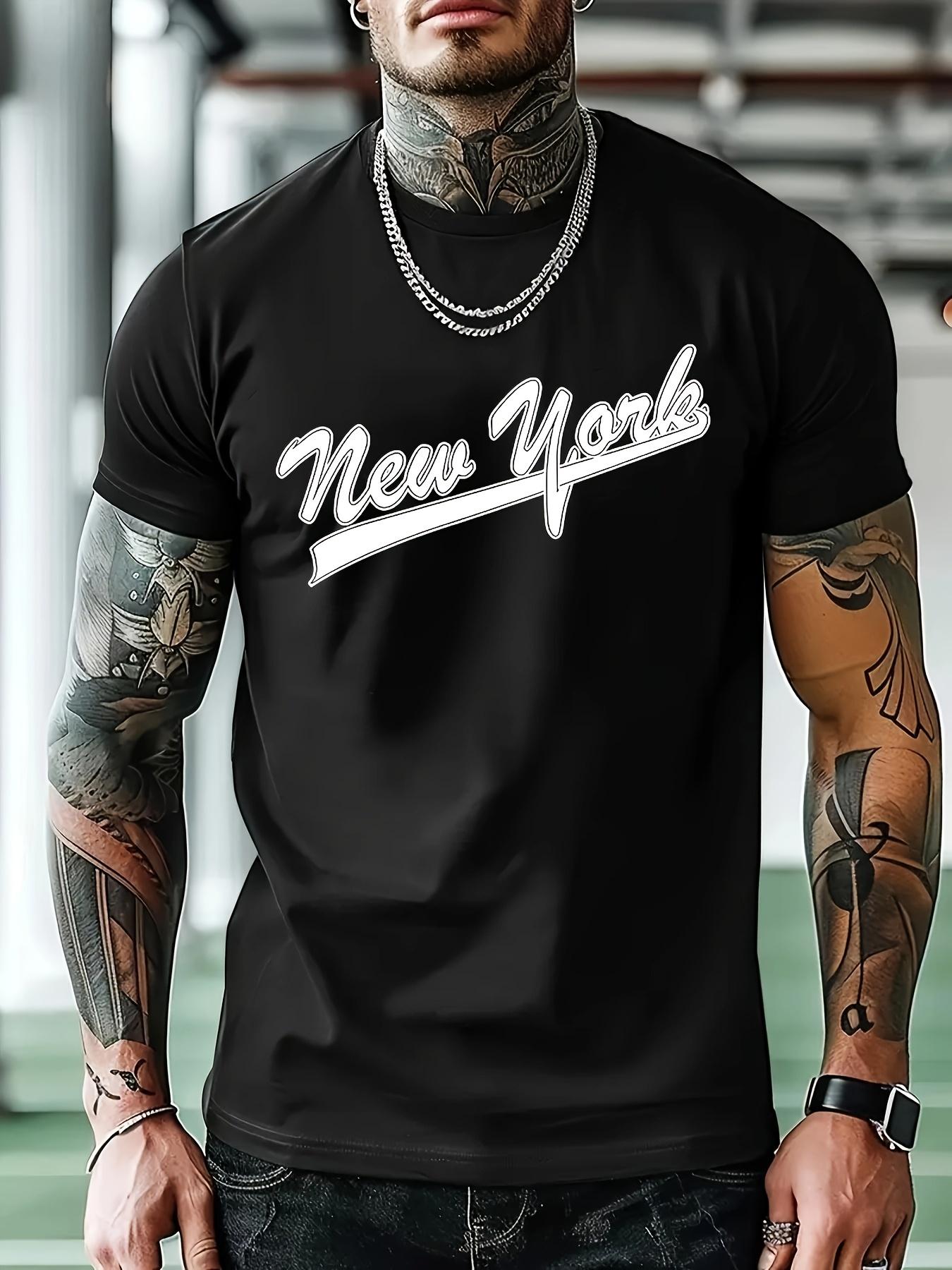 Comfortable Short-Sleeve Round Neck T-shirt S