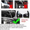 SANRILY 2PCS Paddle Shifter Extensions, Sport Metal Steering Wheel Paddle Shifter for BMW M2 M3 M4 M5 X5M X6M F87 F85 F86 F80 F82 F83 F10 M6 F12