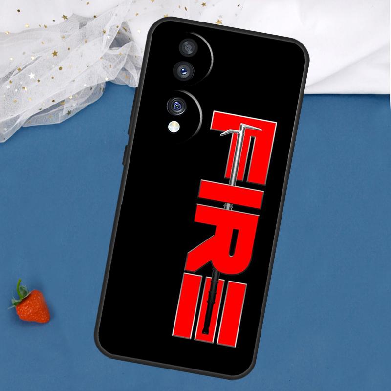 Firefighter Fire Department Fireman Case For Huawei P20 Pro P50 P40 P30 Lite P Smart Z Nova 5T Honor 50 70 X7 X8 X9 Back Cover