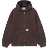 Lockere Kapuzenjacke mit Reißverschluss, Langarm, Dicke Jacke, Herrenjacken I035891-47-4O