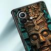 Vintage Totem Painting Phone Case Cover for Xiaomi Mi 17 15 14 13 12 11 Ultra 15T 14T 13T 12T 11T Pro Lite 5G Soft TPU Shell Bag