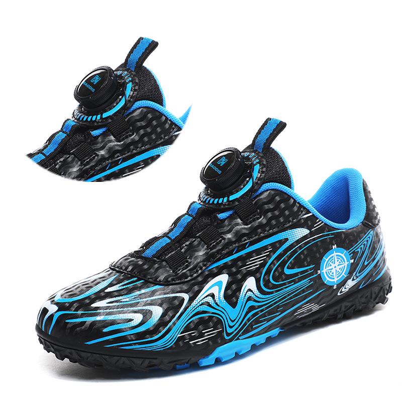 New Arrival Children's Low-Top Football Shoes with Long & Short Spikes for Teen Training & Competition