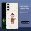 Cute Mokey G-GeorGes Curious Luxury Black Phone Case For Samsung Galaxy S23 S24 S25 Ultra S22 Plus S21