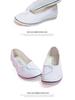 Comfortable Non-Slip White Nurse Shoes: Soft Sole, Low-Cut, Slip-On for Summer Work