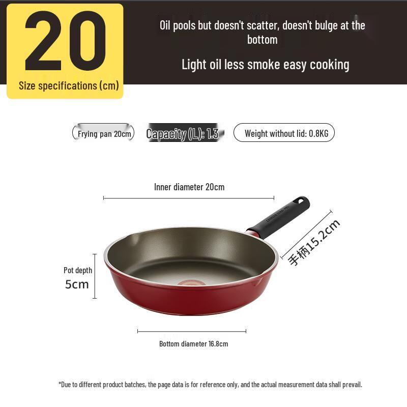 Chui Da Huang Titanium Ceramic Frying Pan