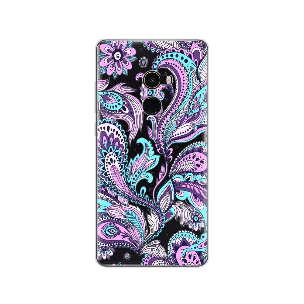 Pouzdro pro Xiaomi Mix 2 Soft Silicon TPU Pouzdro pro Xiaomi Mi Mix 2 Mix2 Zadní kryt Ochranný zadní kryt Transparentní Coque Shell