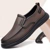 High Quality Business Leather Shoes Summer Casual Male Brown Loafers Moccasin Elegant Dress Luxury Driving Shoe Slip On Flats