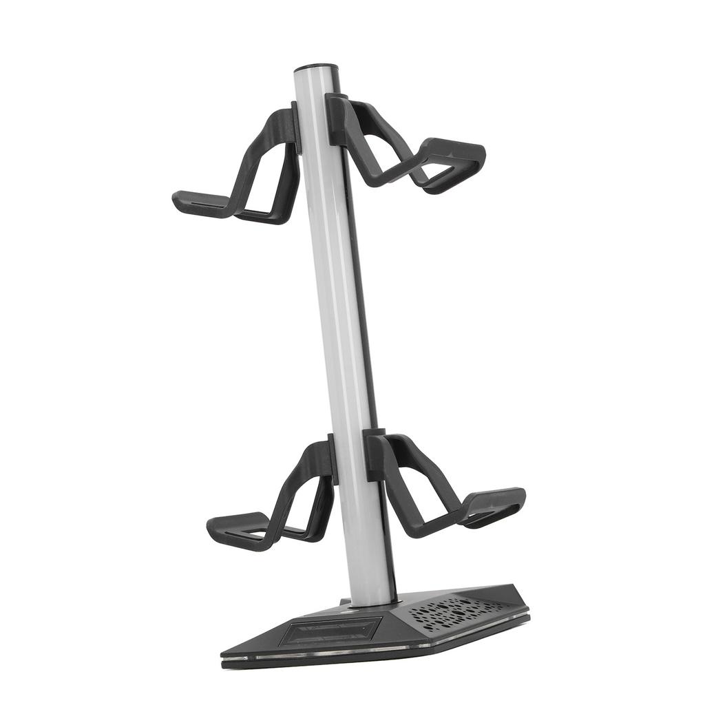 Game Controller Stand 10 RGB Light Modes Desktop Gaming Controller Headset Holder with 2 USB Type C