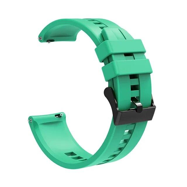 Silikon 22mm Smart Watch Band für Huawei GT 2 3 Runner 46mm Handgelenk Riemen Huawei Uhr 3 GT2 Pro GT2e Magic 2 Armband Armband