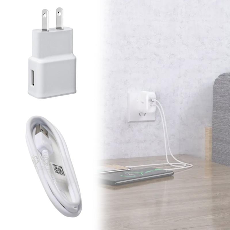 Universal Android Usb Power Adapter With Cable For Smartphones And Charging