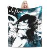 Coperte Trapuntate Deftones Nu Metal Calde Morbide Soffici Peluche Coperta da Lanciare per Decorazione Casa Viaggio Ufficio Copriletto in Flanella Copriletto
