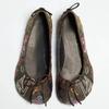 Retro Embroidery Designer Ballet Flats Women Bowknot Shallow Comfort Footwear Female Fashion Round Toe Mary Jane Shoes Women