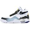 Flight Legacy Slip Resistant Abrasion Resistant High Top Vintage Basketball Shoes Men's Black White BQ4212-102(Team720-)