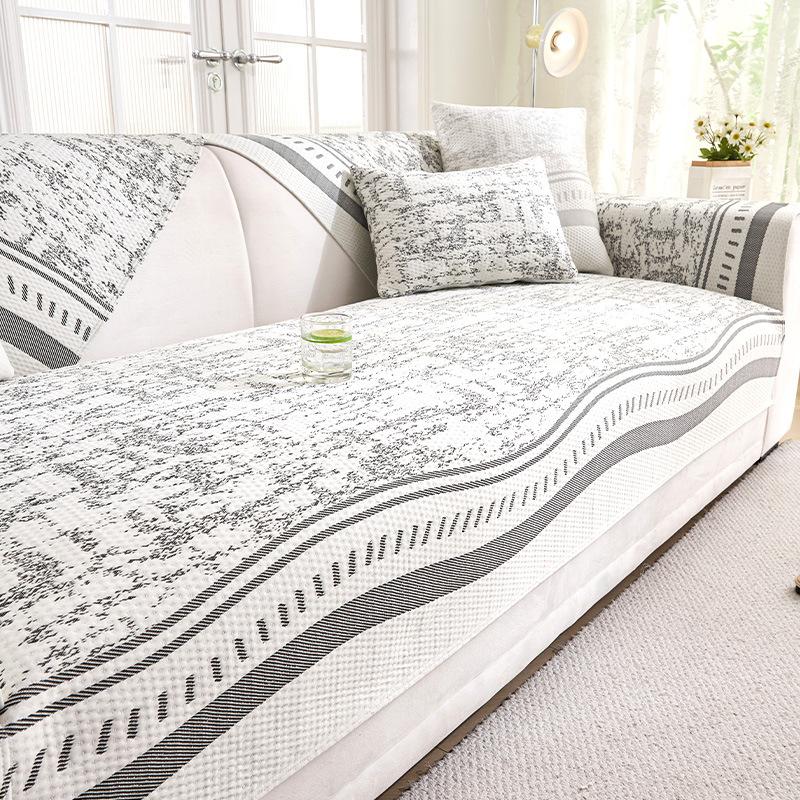 

Кремовый ветер летний прохладный чехол на подушку для дивана ткань полотенце летний новый полный чехол одеяло чехол противоскользящая подушка для сиденья 70*70cm