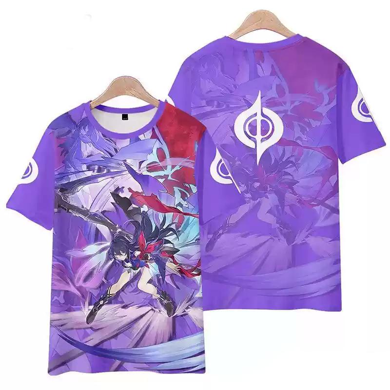 Role Playing Game 3D Printed T Shirts Men Women Short Sleeve O-Neck T-Shirt Harajuku Y2k Tops Clothing
