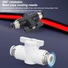 BUC Series Pneumatic Manual Valve Leak Proof Sealing Quick Connect Fitting for Industrial Air Line Plumbing System