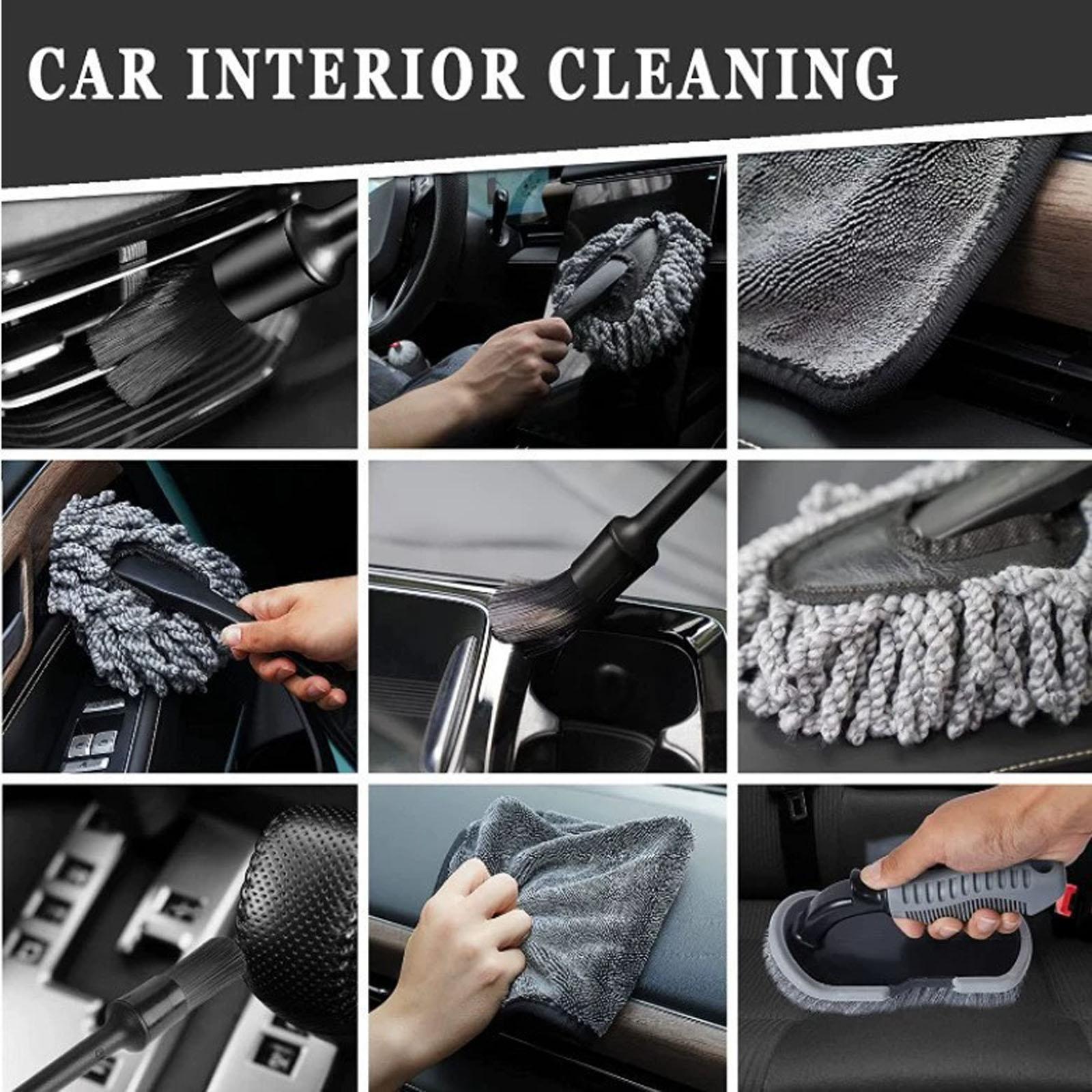 

IPELY Super Soft Microfiber Car Dash Duster Brush for Car Cleaning Home Kitchen Computer Cleaning Brush Dusting Tool One Size