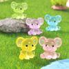 Micro-landscape Creative Small Ornaments, Cartoon Dolls, Resin Handicrafts, Landscaping, Glow-in-the-dark Elephant Decorations, Desktop Ornaments