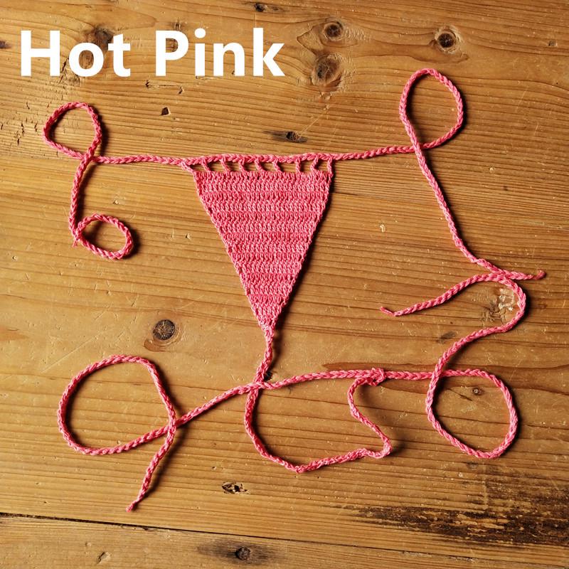 Handmade Romantic Crochet Micro Bikini Swimsuit