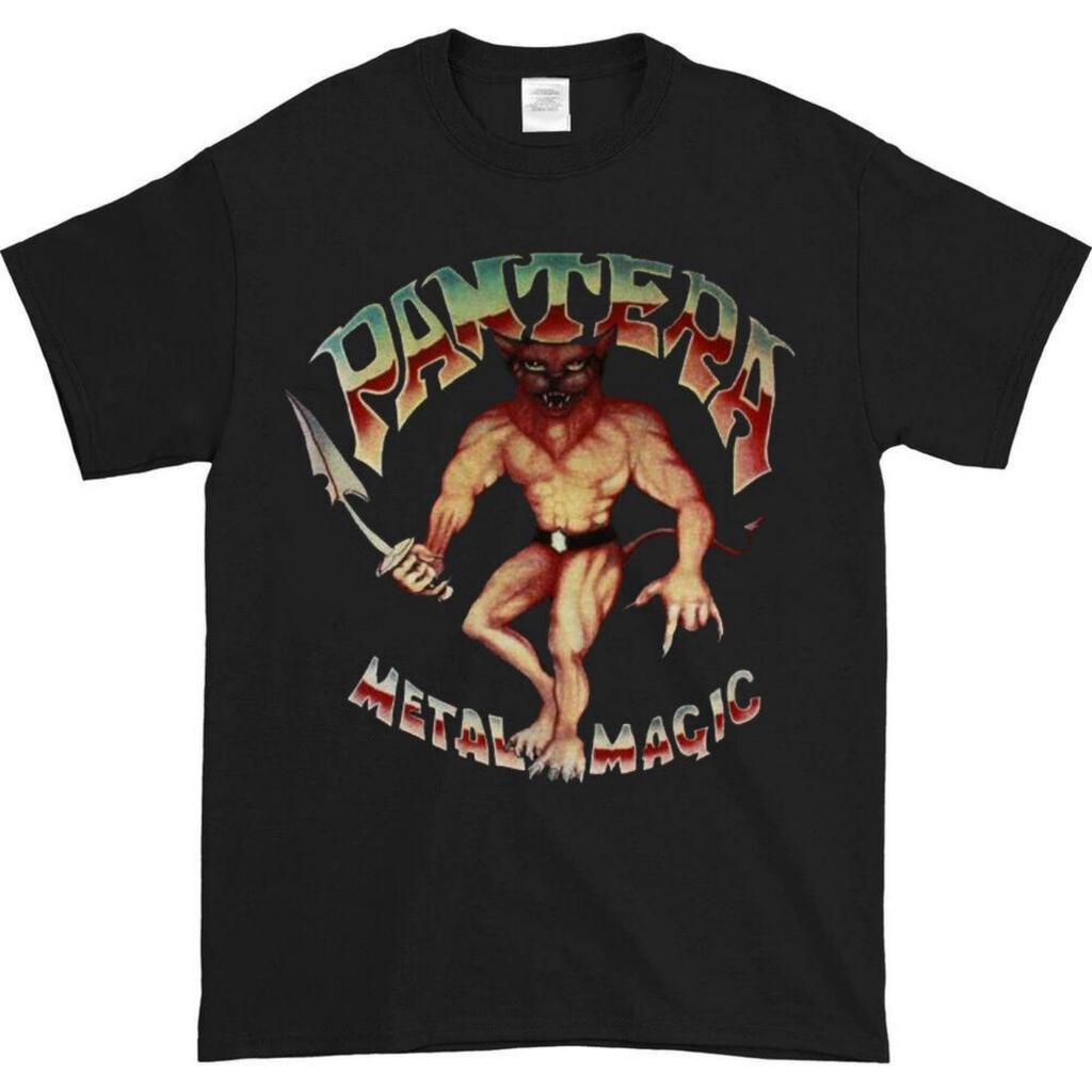 T-shirt unisex Pantera Metal Magic nera