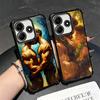 Muscle Man Gay Fitness Soft Phone Case For Xiaomi Redmi Note 14 15 Pro Plus 13 12 11S 11T 5G 10 9S 9 Plating Anti-Fall Fundas