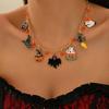 Necklace New Halloween Accessories Niche High-end Jewelry Clavicle Chain Women's Pendant Light Luxury Necklace
