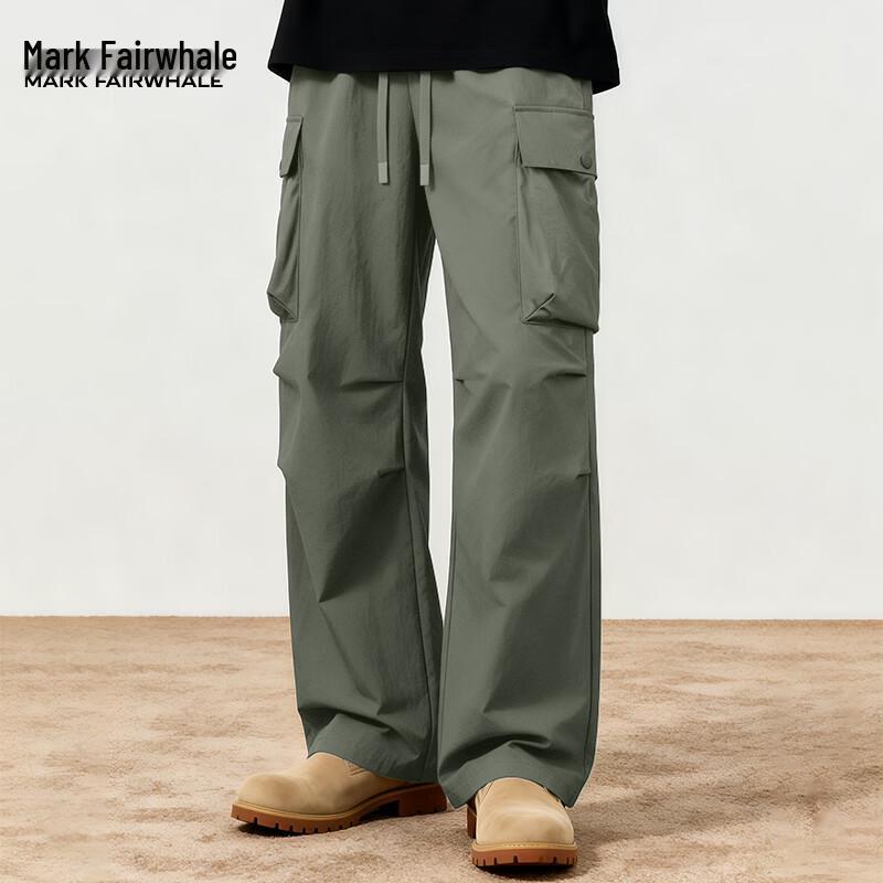 Mark Fairwhale Men s Loose Straight Cargo Pants 2XL