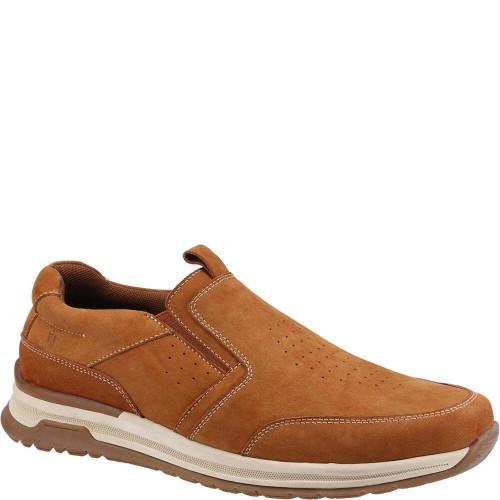 Hush Puppies Mens Cole Leather Casual Shoes