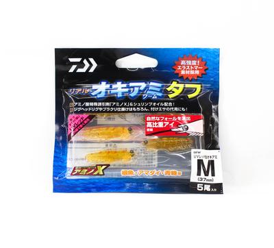 Daiwa Soft Lure Kaiteki Real Okiami M 37 Mm 5 Per Pack UV Red (6368)