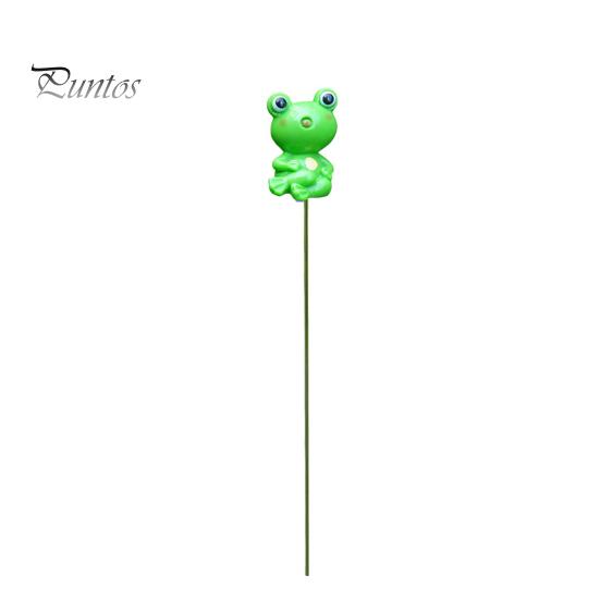 Miniature Frog Figurines for Plants Garden Stakes, Waterproof Resin Ornaments, Cute Figurines, Succulents Whimsical Set Pots Decoration Potted