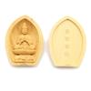 Special Buddhist Statue Samantabhadra Incense Holder Buddha Guardian Deity for Years of the Dragon and Snake Width Boxwood Wood Carving 17520 Kurita's