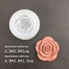 6-in-1 Rose with Leaves Mold: For Plaster, Resin, Mousse, and Aromatherapy