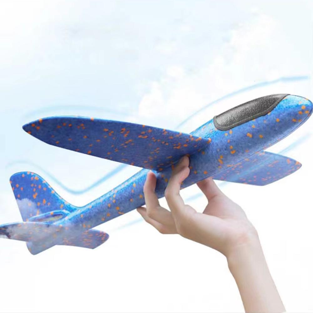 48CM DIY Hand Throw Flying Glider Planes Toys For Children Foam Aeroplane Model Party Game