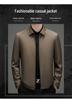 2026 Spring Men's Lapel Jacket: Dad-Style, Business Casual & Fashionable Outerwear