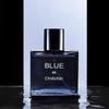 Perfume masculino Oceanic Blue Gentleman da Xiaocheng Yixiang - Fragrância duradoura, leve e masculina para estudantes.