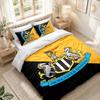 Bedding Set 1 Duvet Cover 2 Pillowcases Newcastle United Football Print Bedroom Home Decoration