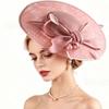 Exquisite Feather Fascinator Hat French Tea Party Hat Retro 1920s Hair Accessories  Dance Show